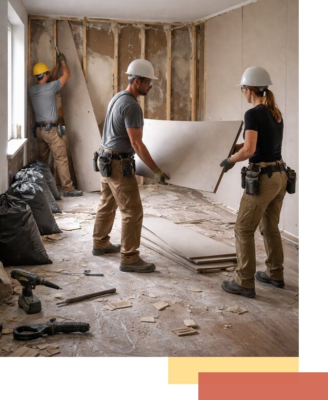 Демонтаж стеновых панелей в Великом Новгороде быстро и аккуратно