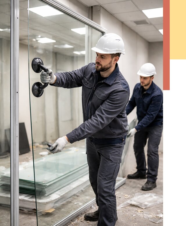 Демонтаж стеклянных перегородок в Великом Новгороде от 3274 руб. — быстро и недорого | ОТДЕЛОЧНИК-Влк