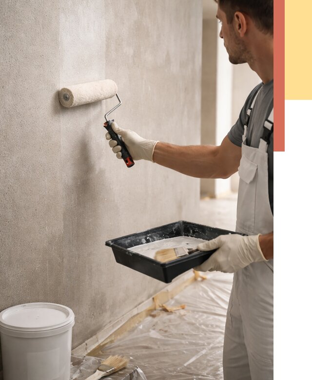 Грунтовка стен в Великом Новгороде от 2251 руб. м2 — быстро, недорого, с материалом | ОТДЕЛОЧНИК-Влк