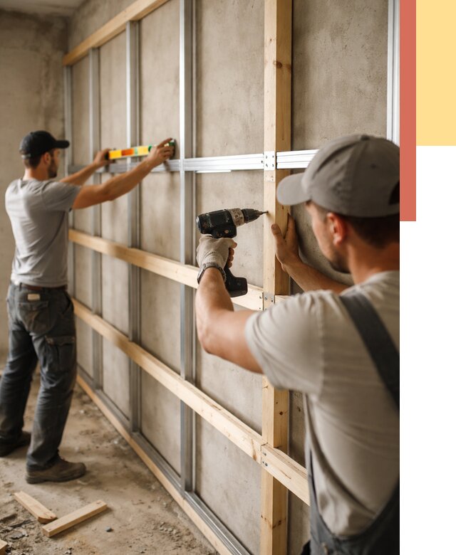 Устройство обрешетки под панели в Великом Новгороде от 2148 руб. — монтаж под ключ | ОТДЕЛОЧНИК-Влк