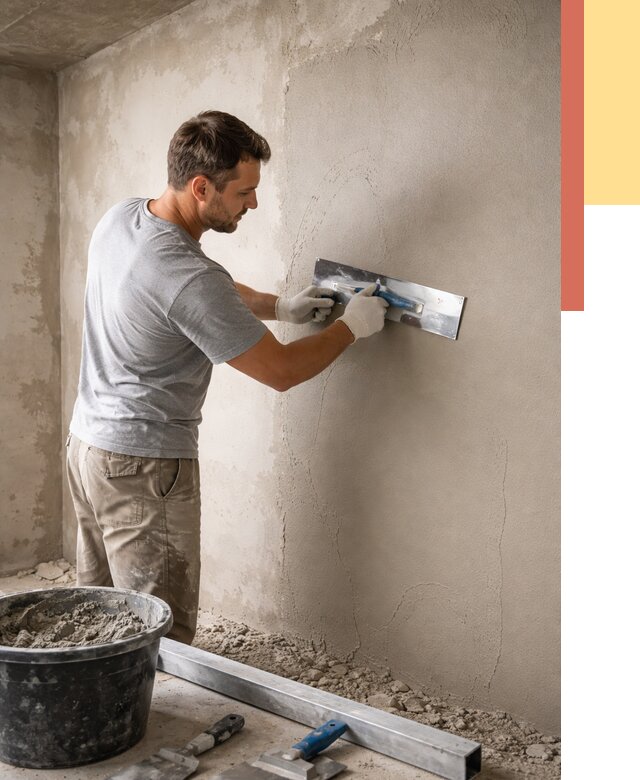 Штукатурка стен без маяков в Великом Новгороде от 7366 руб/м2 — услуги и цена | ОТДЕЛОЧНИК-Влк