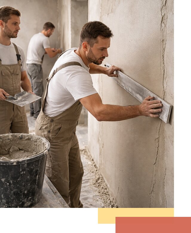 Штукатурка стен без маяков в Великом Новгороде быстро и качественно