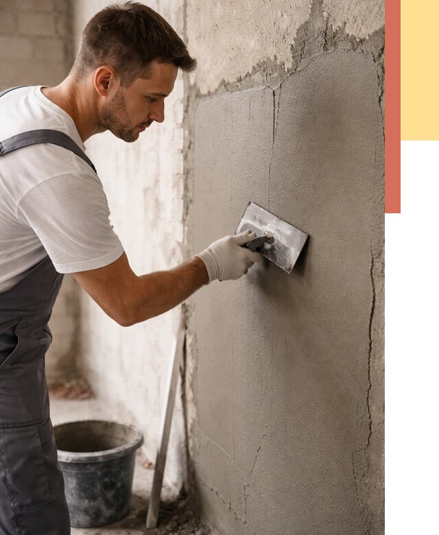 Штукатурка стен под плитку в Великом Новгороде от 4297 руб./м2 — выравнивание под плитку | ОТДЕЛОЧНИК-Влк