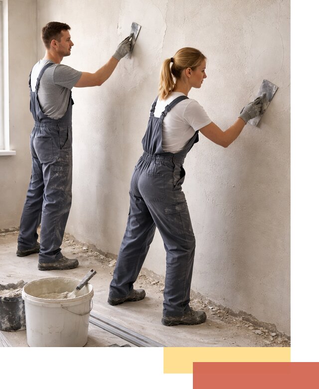 Штукатурка стен под обои в Великом Новгороде профессионально и быстро