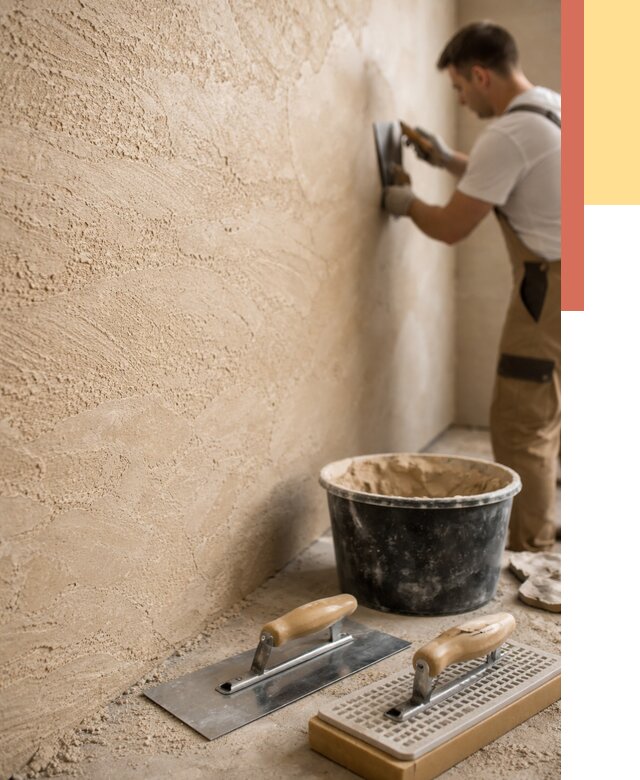 Декоративная штукатурка травертин в Великом Новгороде от 1841 руб/м2 — качественно и недорого | ОТДЕЛОЧНИК-Влк