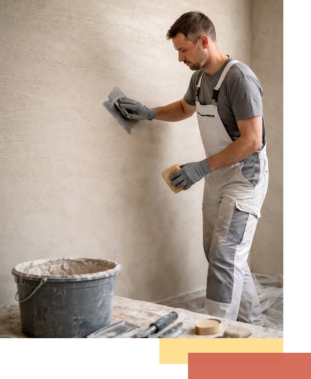 Декоративная штукатурка травертин в Великом Новгороде для стен и потолков