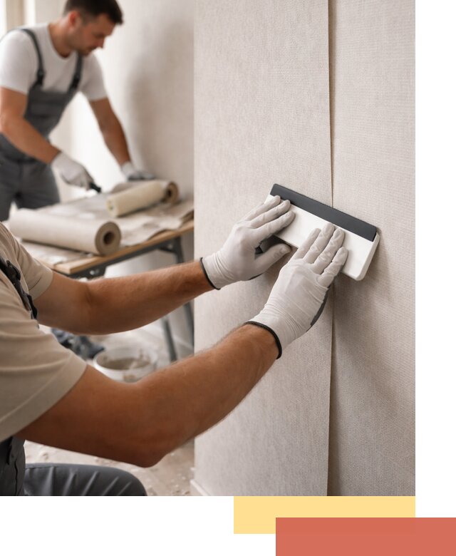 Поклейка обоев под покраску в Великом Новгороде профессионально и быстро