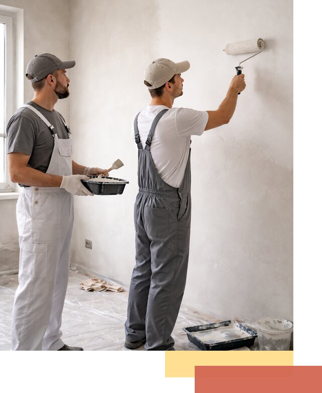 Покраска стен водоэмульсионной краской в Великом Новгороде