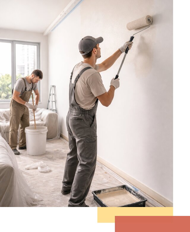 Покраска стен в офисе в Великом Новгороде — быстрый и качественный ремонт