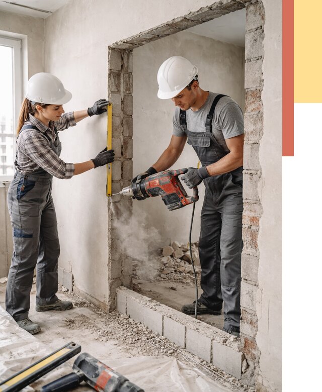 Создание проемов в стенах в Великом Новгороде от 6650 руб. — алмазная резка и расширение | ОТДЕЛОЧНИК-Влк