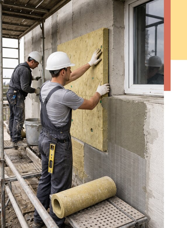 Утепление стен в Великом Новгороде от 4399 руб. под ключ — быстро и недорого | ОТДЕЛОЧНИК-Влк