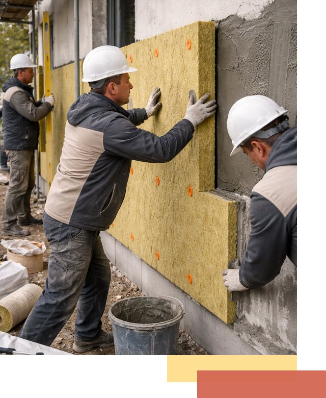 Утепление стен минватой в Великом Новгороде — тепло и звукоизоляция