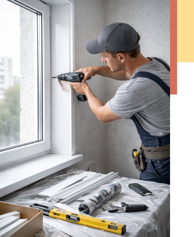 Установка пластиковых откосов в Великом Новгороде от 2302 руб. | ОТДЕЛОЧНИК-Влк монтаж, быстро и недорого