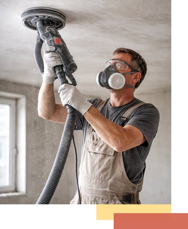 Шлифовка потолка в Великом Новгороде — качественная подготовка под отделку