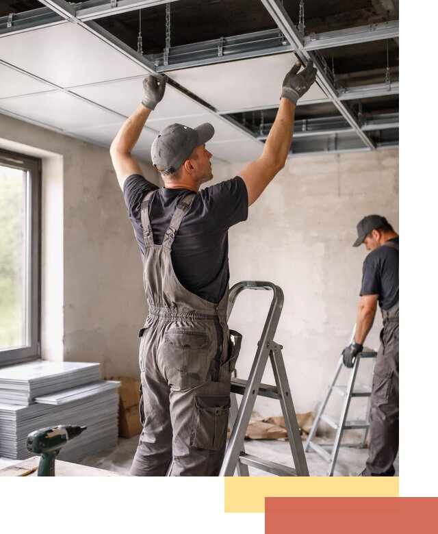 Монтаж кассетного потолка в Великом Новгороде качественно и быстро