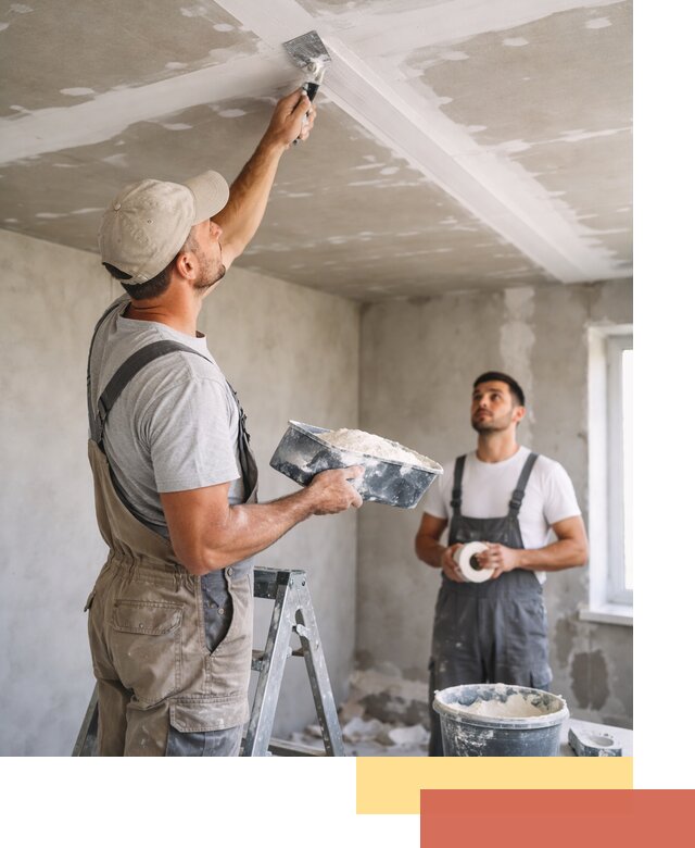 Обработка швов потолка ГКЛ в Великом Новгороде: качественная заделка и шпатлевка