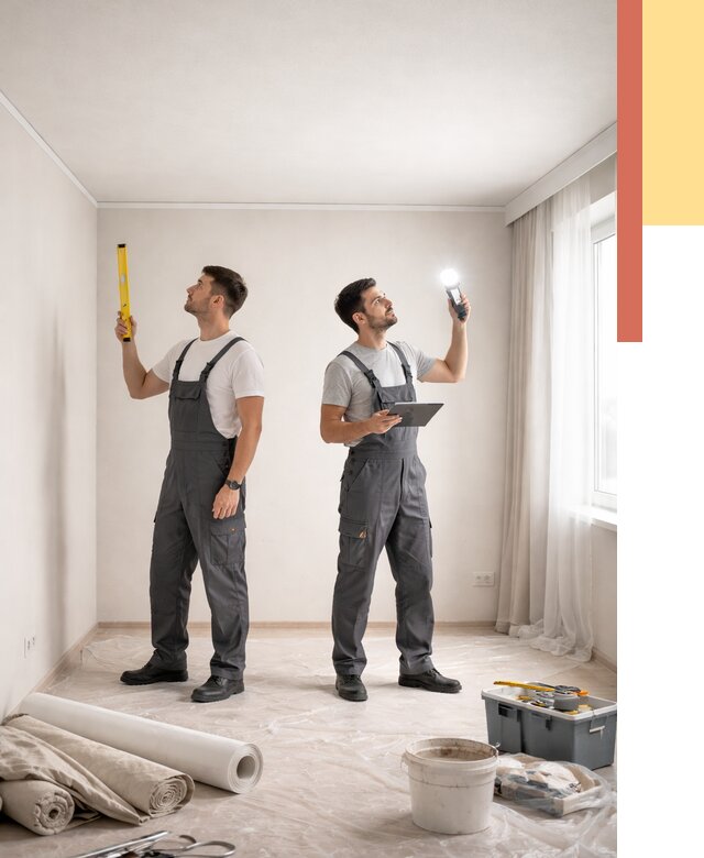 Отделка потолка в Великом Новгороде недорого от 767 руб/м2 | Услуги ОТДЕЛОЧНИК-Влк