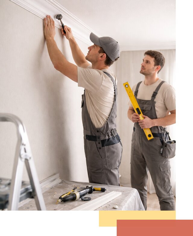 Монтаж потолочного плинтуса в Великом Новгороде качественно и быстро
